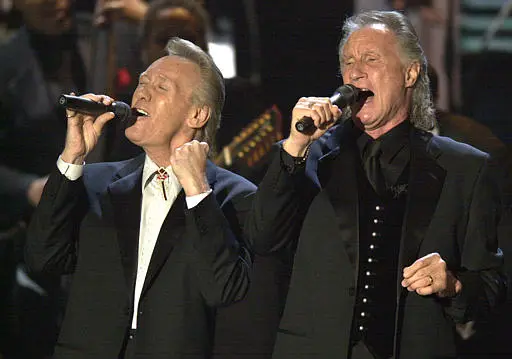 The Righteous Brothers performing on tour